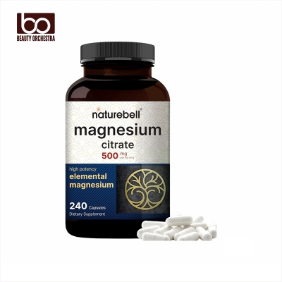 Picture of NatureBell Magnesium Citrate 500mg 240 Capsules
