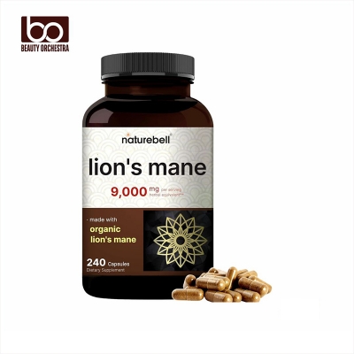 Picture of Naturebell Lions Mane Capsules 9,000mg 240 Capsules