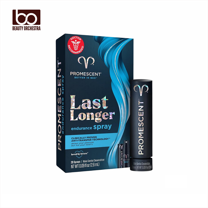 Picture of Promescent Desensitizing Delay Spray for Men Clinically Proven to Help You Last Longer in Bed - Better Maximized Sensation + Prolong Climax for Him, 2.6 ml