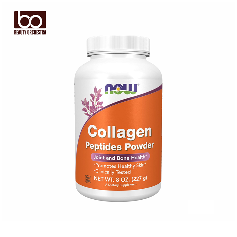 Picture of NOW Collagen Peptides Powder, Clinically Tested Joint and Bone Health - 227gm
