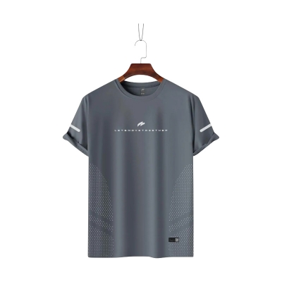 Picture of ZAIAX GREY PRINT TSHIRT – GYTG