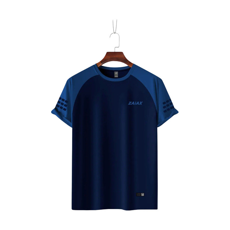 Picture of ZAiAX ELITE SPACE DYED BLACK TSHIRT - SELTB 