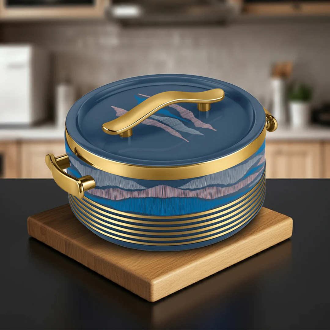 Picture of MILTON Insignia Hot Pot Casserole,Inside Steel,PU Insulated,Food Grade,BPA Free -2500Ml