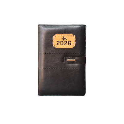 Picture of General D lock china pu leather Diary 2026 (1date)