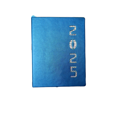 Picture of One Date Management Diary 2025 year cutting with china pu leather glossy sticker