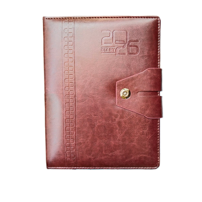 Picture of One Date Three part magnet button Diary 2026 For Official And Gifting