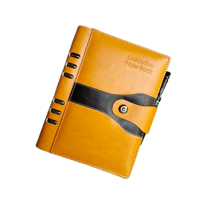 Picture of 6 Ring Executive Notebook with Magnetic button For Giffting