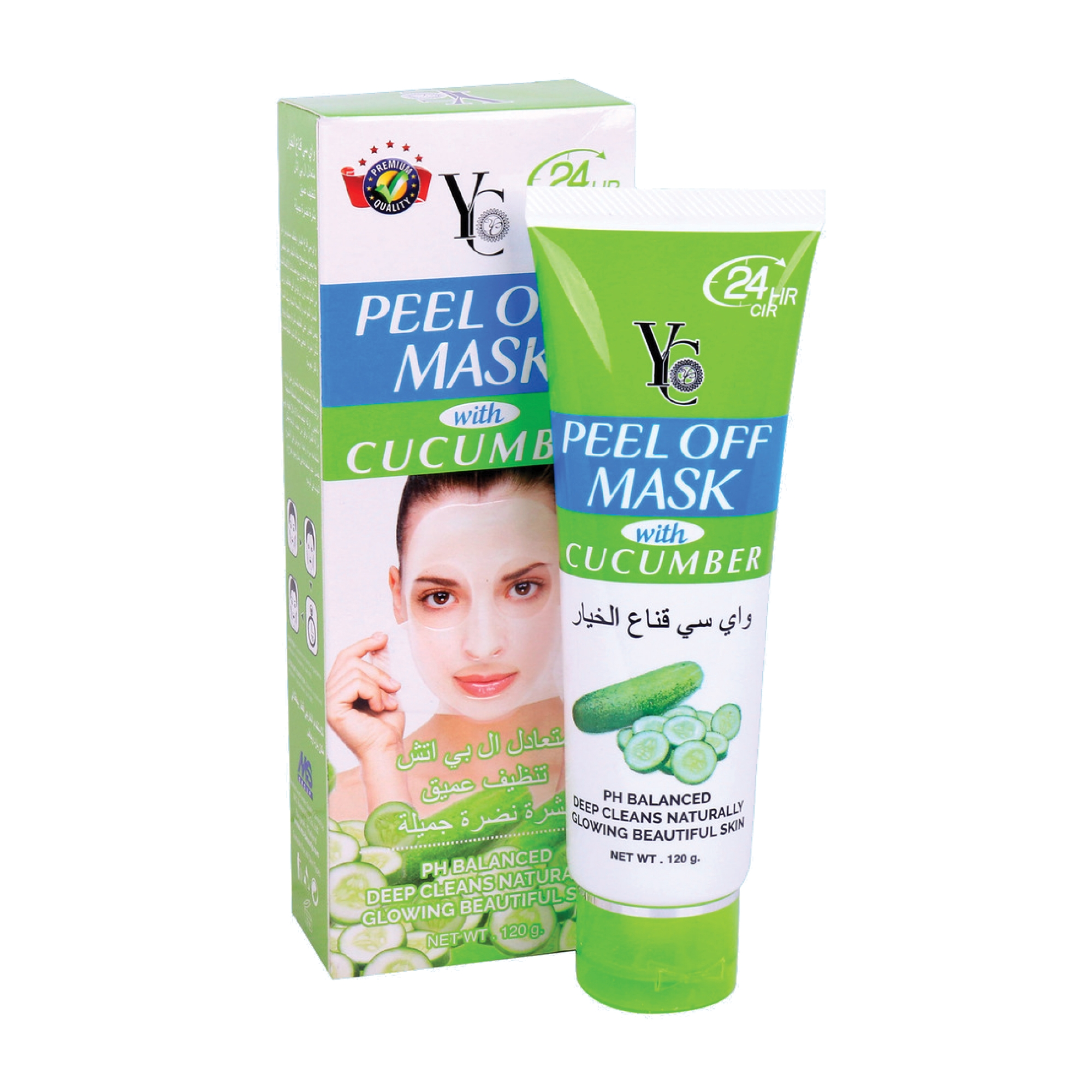 Picture of YC CUCUMBER PEEL OF MASK 120 ML