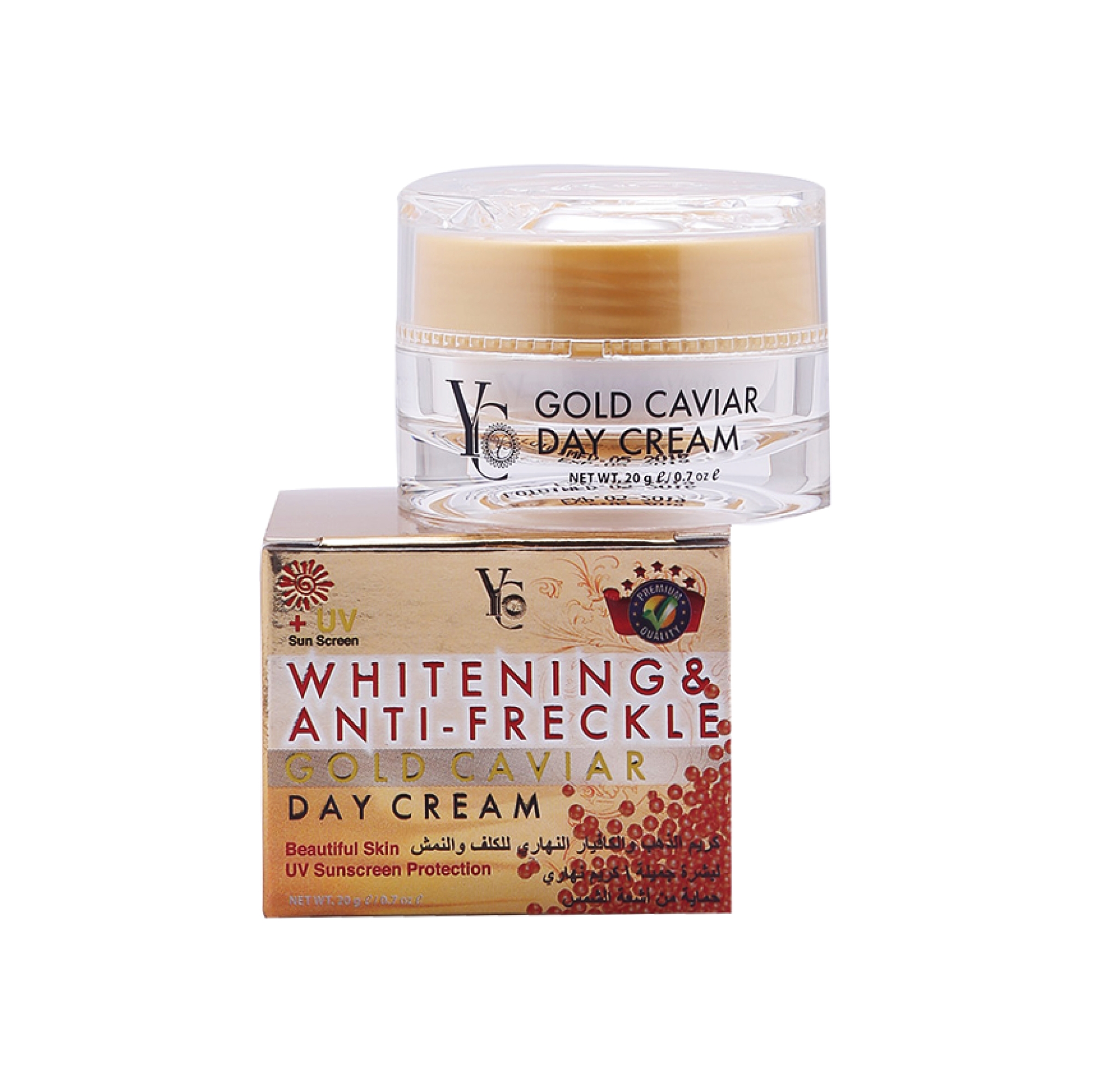 Picture of YC WHITENING GOLD CAVIAR (DAY) CREAM 20 GM