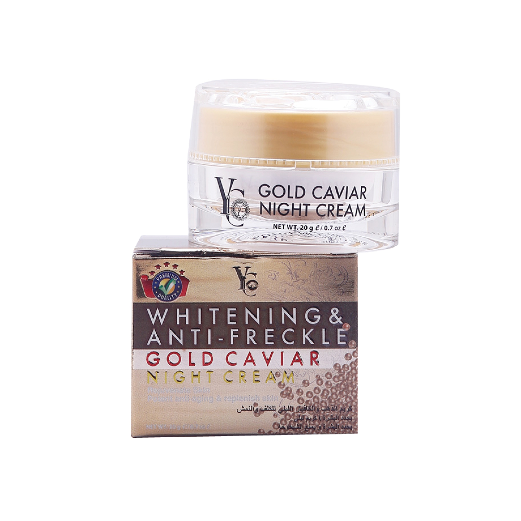 Picture of YC WHITENING GOLD CAVIAR (NIGHT) CREAM 20 GM