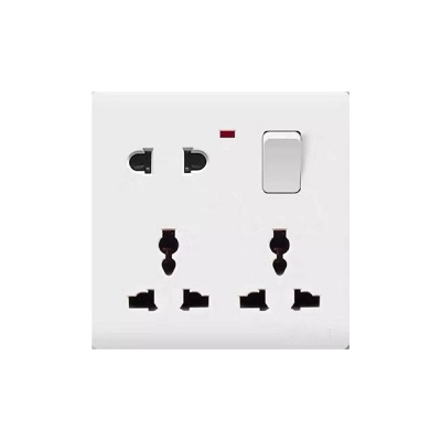 Picture of Multi Function Universal Wall Switch Socket - 8 Pin Universal Socket(1pcs)