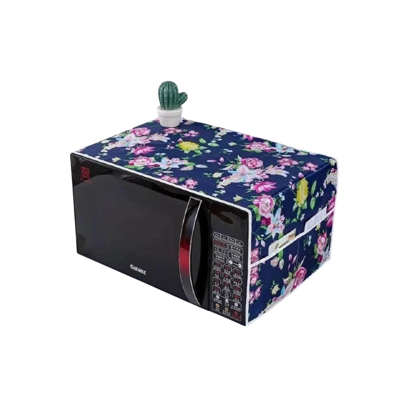 Picture of Hand made Beautifully and Exclusive Designed Microwave Oven Dust Cover Fridge Cover Oven Cover Washing Mechine Cover