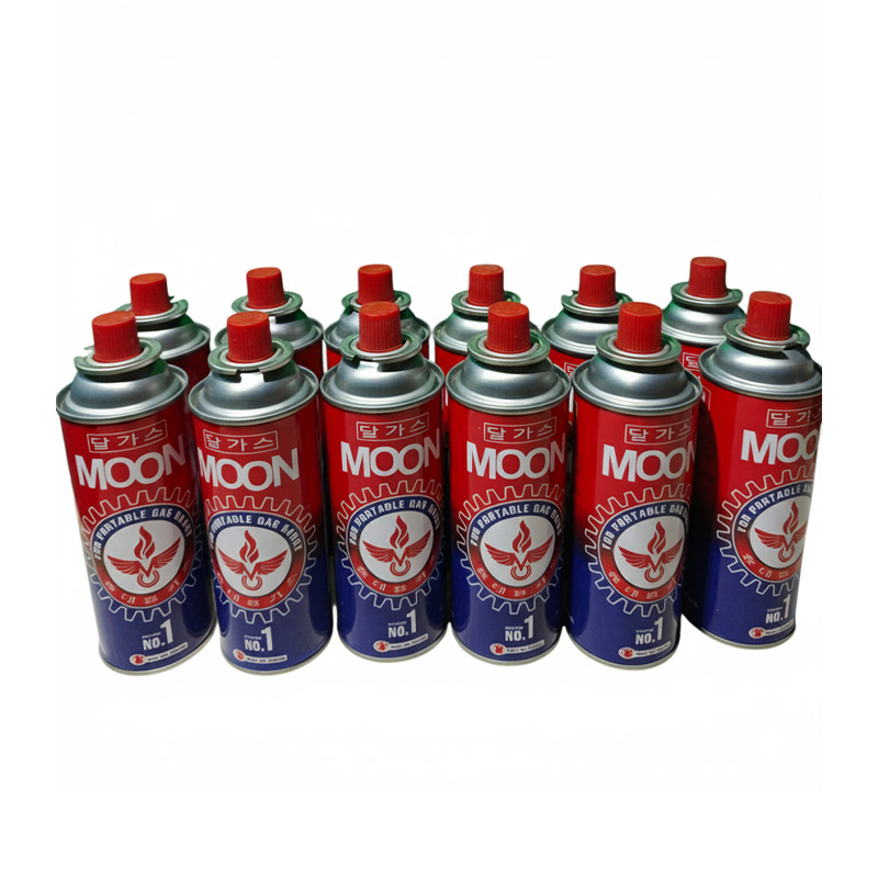 Picture of 12 Pcs Moon Butane Gas Can for portable burner / Portable Gas Stove Gas Cane