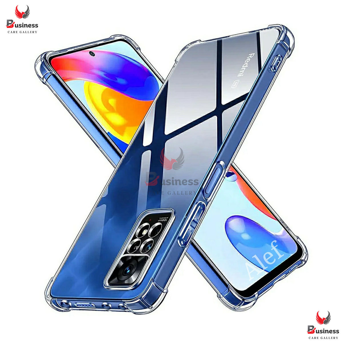 Picture of For Xiaomi Redmi Note 11 Pro 4G/5G Global Soft TPU Clear Transparent Shockproof Airbag Back Cover Case