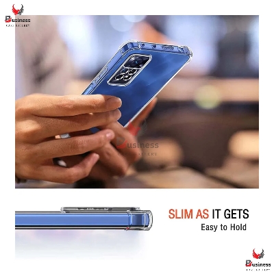 Picture of For Xiaomi Redmi Note 11 Pro 4G/5G Global Soft TPU Clear Transparent Shockproof Airbag Back Cover Case