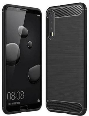 Picture of For For Huawei P20 Pro Silicone Back Cover With Carbon Fiber Texture (Back Case Cover For Smartph Silicone Back Cover With Carbon Fiber Texture (Back Case Cover For Smartphone) Silicone Back Cover With Carbon Fiber Texture (Back Case Cover For Smartphone)
