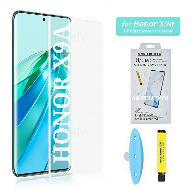 Picture of Premium Scratch Resistant Real Tempered Glass UV Screen Protector For Honor X9a