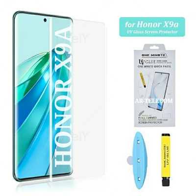 Picture of Premium Scratch Resistant Real Tempered Glass UV Screen Protector For Honor X9a