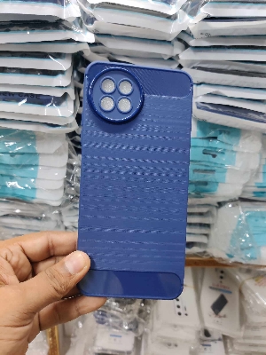 Picture of For itel S23 Heavy Strong Sky Liquid Silicone Soft Gel Rubber Shockproof Cover Case For itel S23 Phone Back Cover