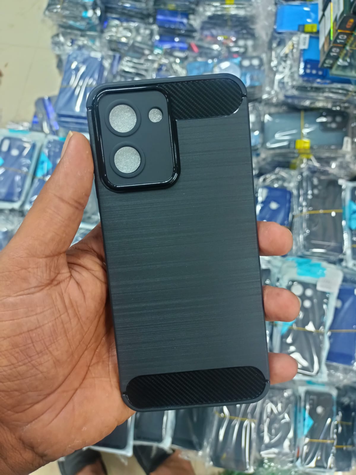 Picture of For Walton NEXG N71 Heavy Strong Sky Liquid Silicone Soft Gel Rubber Shockproof Cover Case For Walton NEXG N71 Phone Back Cover