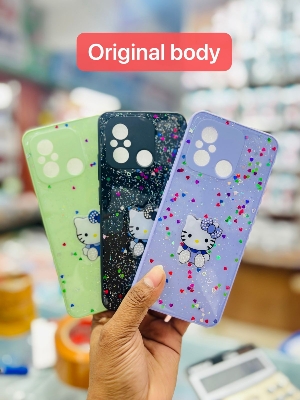 Picture of For Itel S23 Butterfly Butterfly Phone Case Soft Sandstone Slim Heavy Strong Liquid Silicone Case For Itel S23 Back Cov