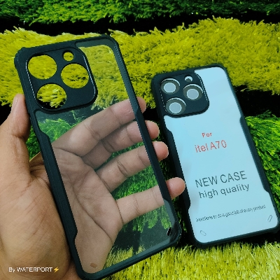 Picture of For Itel A70 Back Case Transparent Xundd Protective Camera Bump Protection Mobile Phone Back Cover Hard Silicon Case A665L Itel Awesome A70 Back Cover