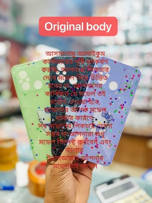 Picture of Ladies Cover For Vivo Y15S With 3D Stone Butterfly & Glitter Case For Vivo Y15S Back Cover - মোবাইল ফোন - Phone