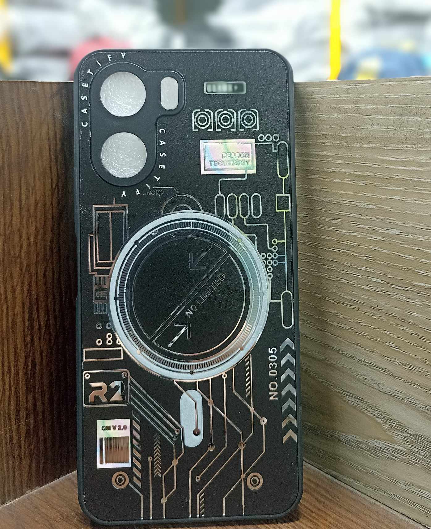 Picture of For vivo y16 new desigen Shockproof Cushion hard casing back cover