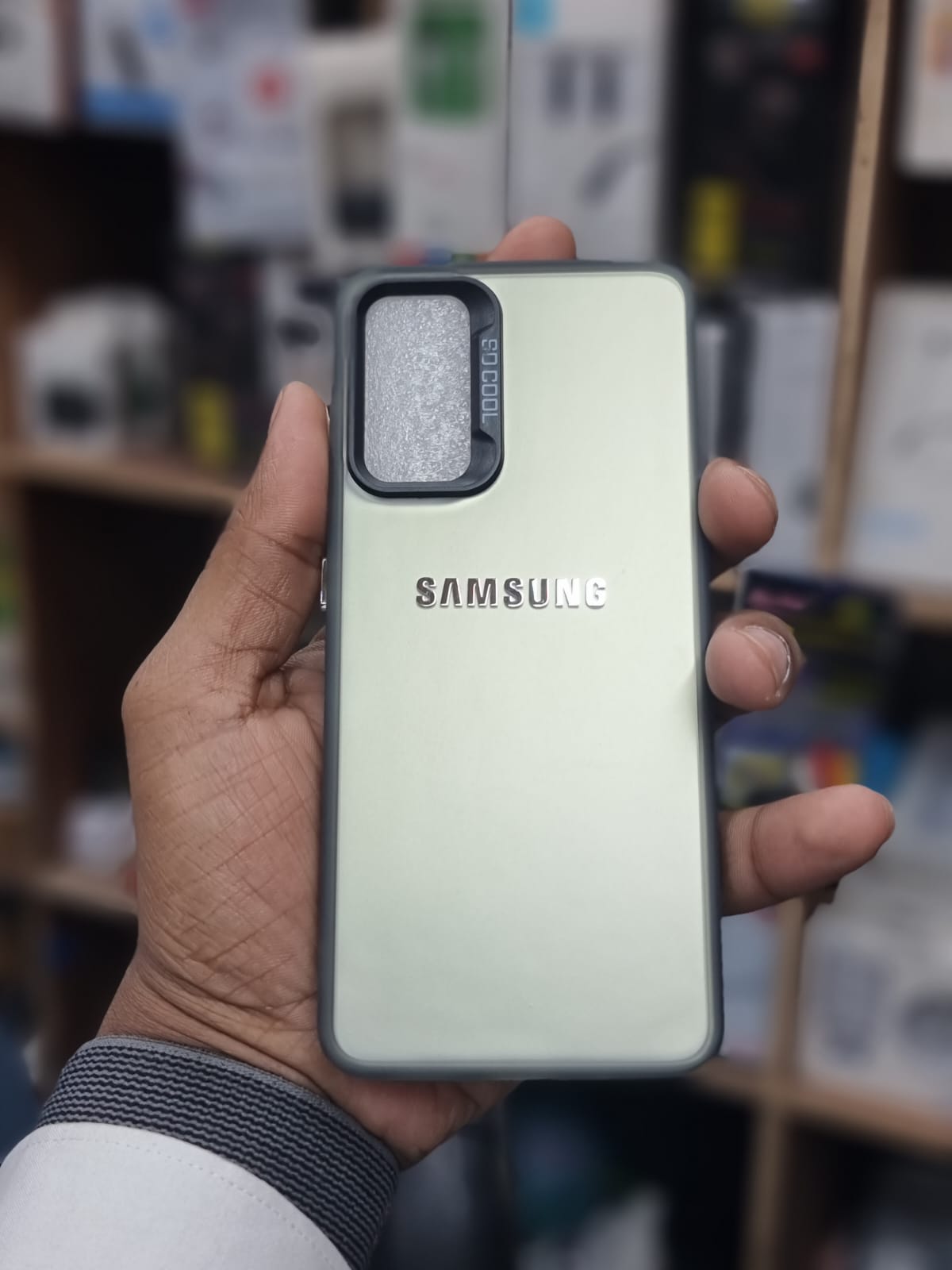 Picture of Phone Case For Samsung Galaxy S20 Metallic Aurora Skin Casing Luxury Colorful Silicone Shockproof Full Cover Protection Anti-fingerprint Back Cover