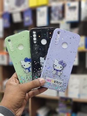 Picture of Ladies Fashion Back Cover For Symphony Z30 / Z30 Pro /Z28 Glitter Design With Colorful Diamond Cut Rhinestone - Phone Back Cover