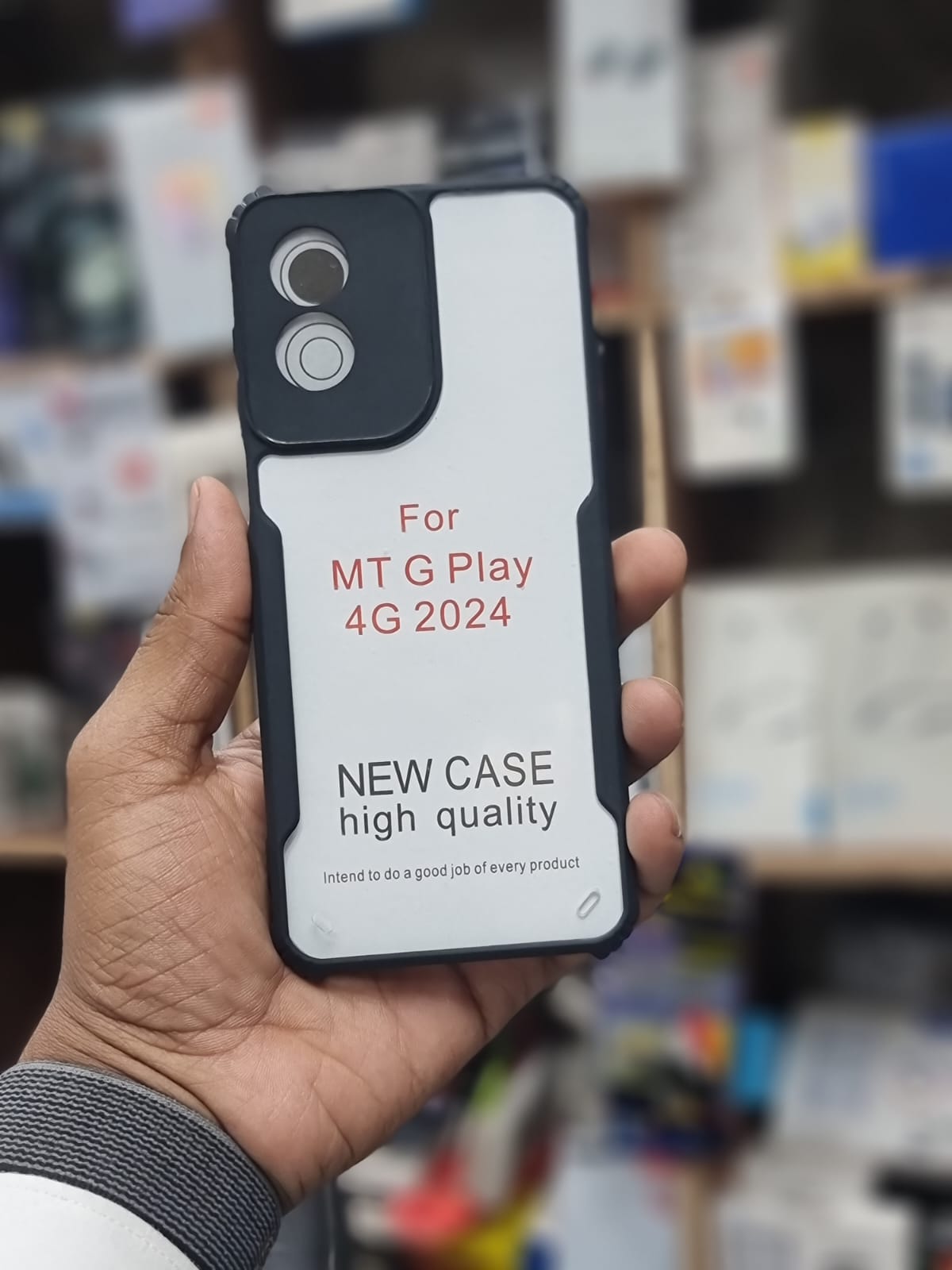 Picture of For Motorola Moto G Play (2024) Back Case Transparent Xundd Protective Camera Bump Protection Mobile Phone Back Cover