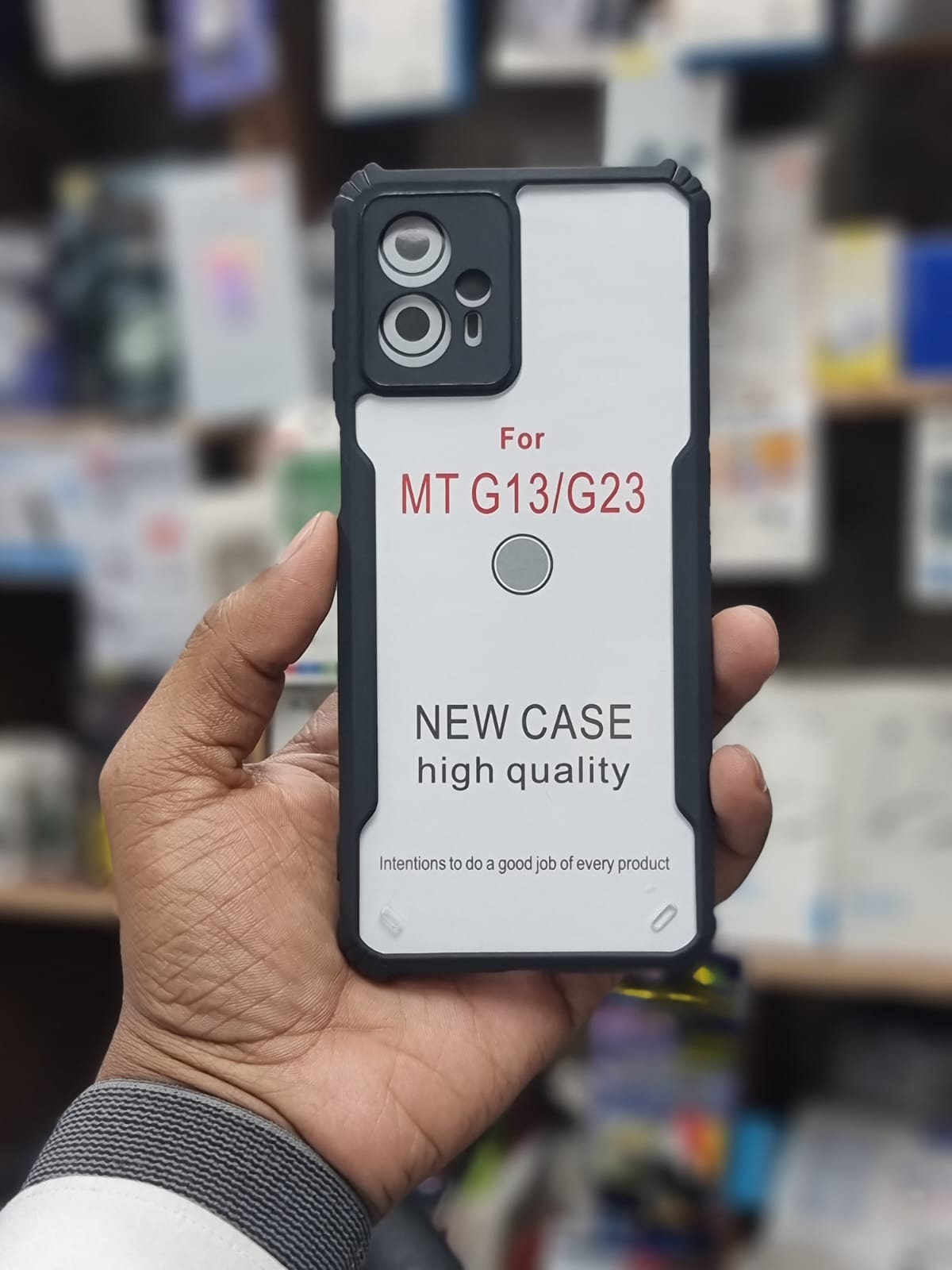 Picture of For Motorola Moto G13 Back Case Transparent Xundd Protective Camera Bump Protection Mobile Phone Back Cover