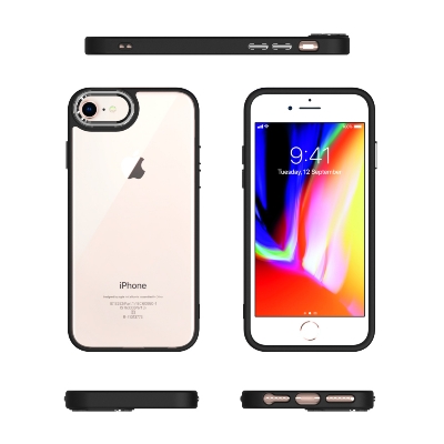 Picture of For "Apple iPhone 7, 8, SE 2020" Air Corner Bumper Anti-Scratch Soft Silicon Transparent Mobile Back Cover