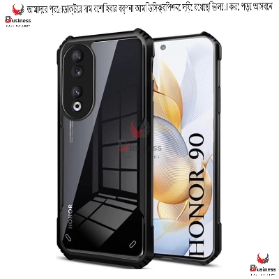 Picture of For Honor 90 Fusion Phone Back Case Transparent Xundd Fusion ShockProof Hard Color Camera Protective Bump Mobile Phone Back Cover