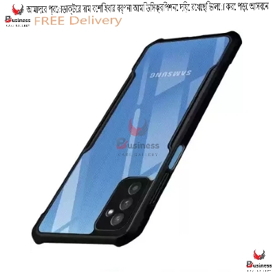 Picture of For Samsung Galaxy A24 4G0 Fusion Phone Back Case Transparent Xundd Fusion ShockProof Hard Color Camera Protective Bump Mobile Phone Back Cover