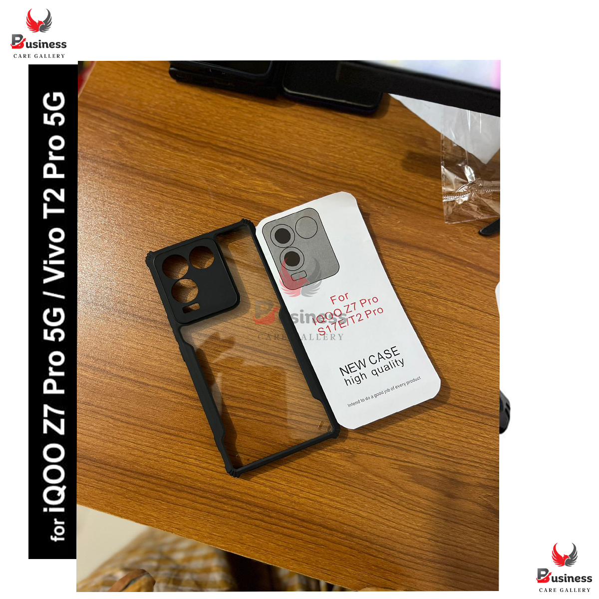 Picture of For vivo iQOO Z7 Pro / Vivo T2 Pro 5g / Vivo S17e Xunddu Shockproof TPU Bumper Clear Acrylic Mobile Phone Case Back Cover