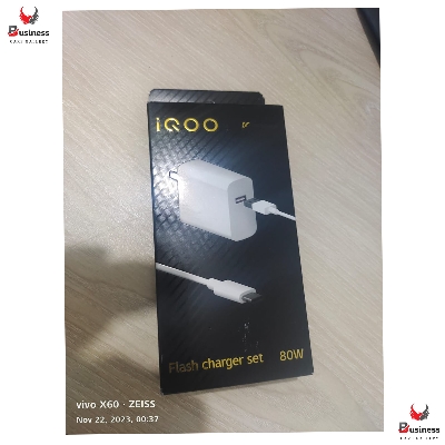 Picture of vivo iQOO Z7 Pro / Vivo T2 Pro 5g / Vivo S17e Flash Charger Power Adapter,IQOO Charger V12066LOAO FlashCharger Cesan Type C Untuk vivo iQOO Z7 Pro / Vivo T2 Pro 5g / Vivo S17e