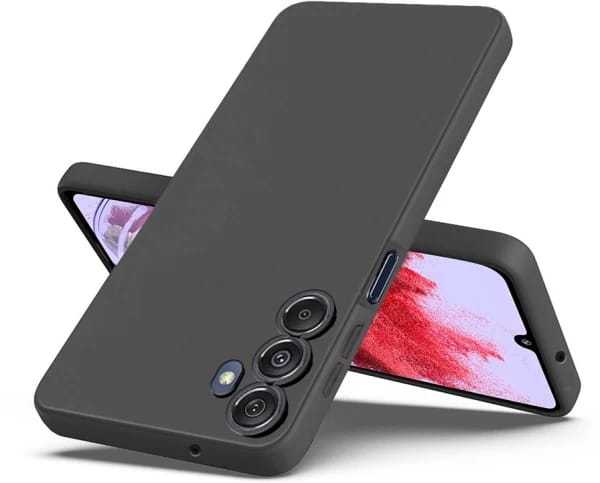 Picture of Premium Liquid Silicone Phone case for Samsung Galaxy M34 5G / Samsung Galaxy F34 5G Liquid Silicon Mobile Back Case Soft Silicone Phone Cover - মোবাইল ফোন - Phoneo