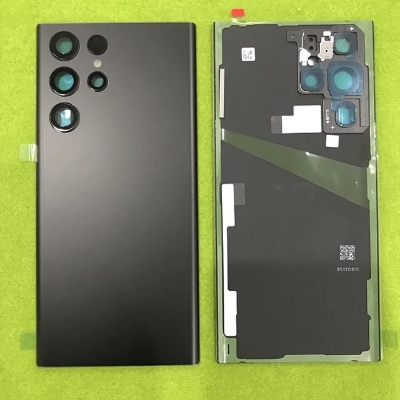 Picture of New For Samsung Galaxy S23 Ultra Back Battery Cover Rear Door Housing Rear Glass Case For Samsung S23 Ultra Battery Cover