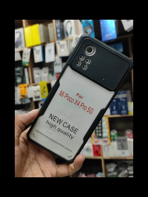 Picture of Xiaomi Poco X4 Pro 5G Transparent Black Shockproof Camera