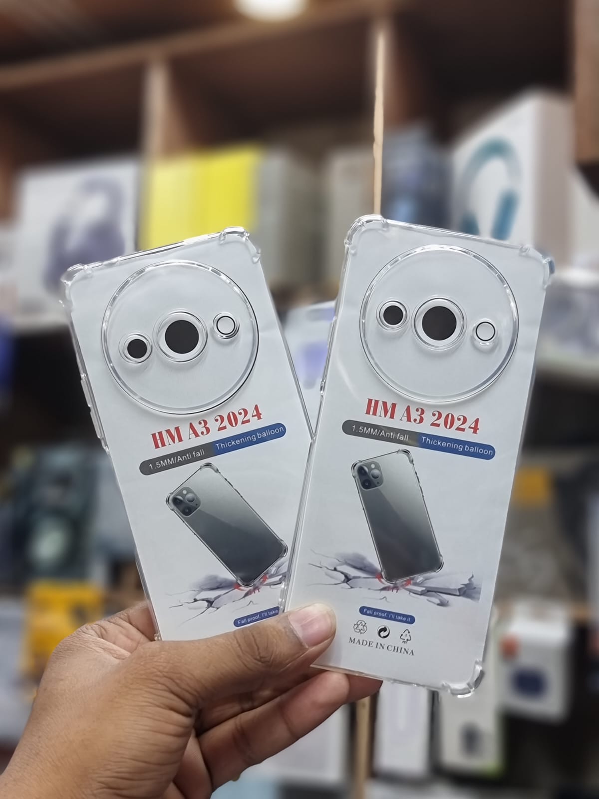 Picture of For xioami Redmi A3 2024 Clear Cover Soft Thin Anti-Scratches Crystal Case(Transparent)