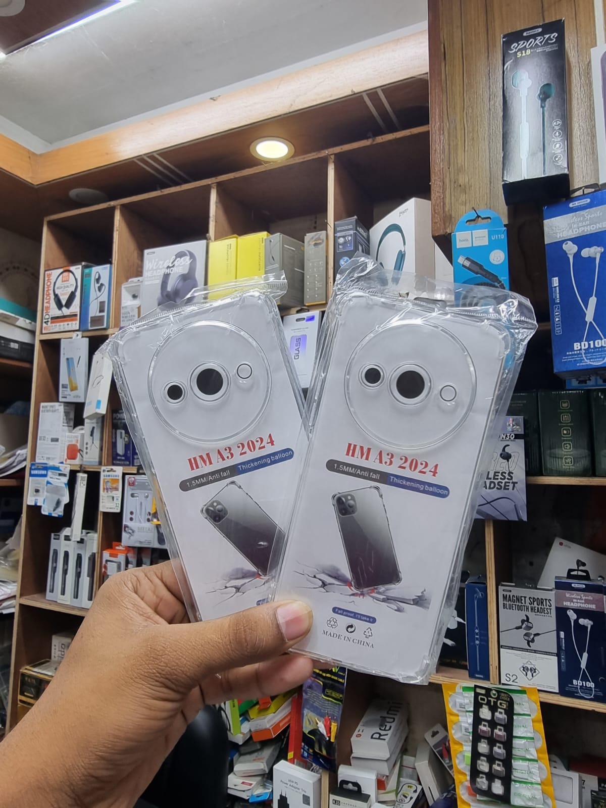 Picture of For xioami Redmi A3 2024 Clear Cover Soft Thin Anti-Scratches Crystal Case(Transparent)