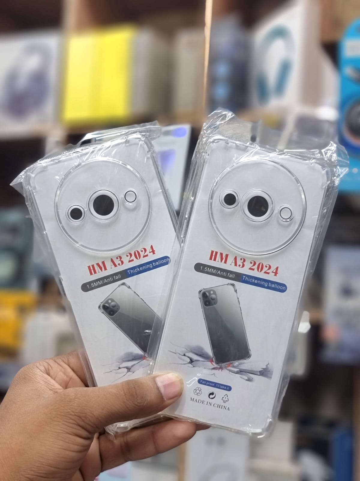 Picture of For xioami Redmi A3 2024 Clear Cover Soft Thin Anti-Scratches Crystal Case(Transparent)