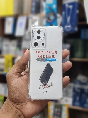 Picture of For Xiaomi 13 Lite / Xiaomi Civi 2 5G Shockproof Bumper Case with Clear Soft TPU Protective Phone Cover Anti-Scratch