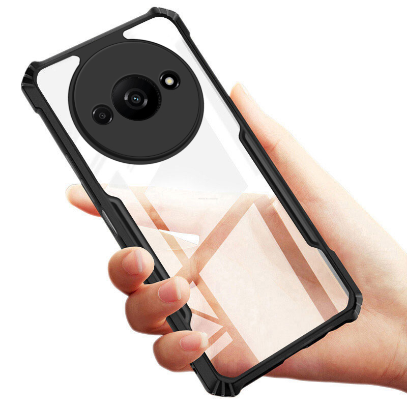 Picture of For Redmi A3 2024 Shockproof TPU Bumper Clear Acrylic Mobile Phone Case For Redmi A3 2024 Back Cover