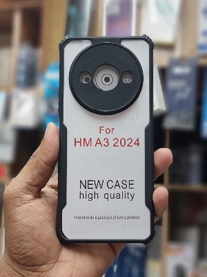 Picture of For Redmi A3 2024 Shockproof TPU Bumper Clear Acrylic Mobile Phone Case For Redmi A3 2024 Back Cover