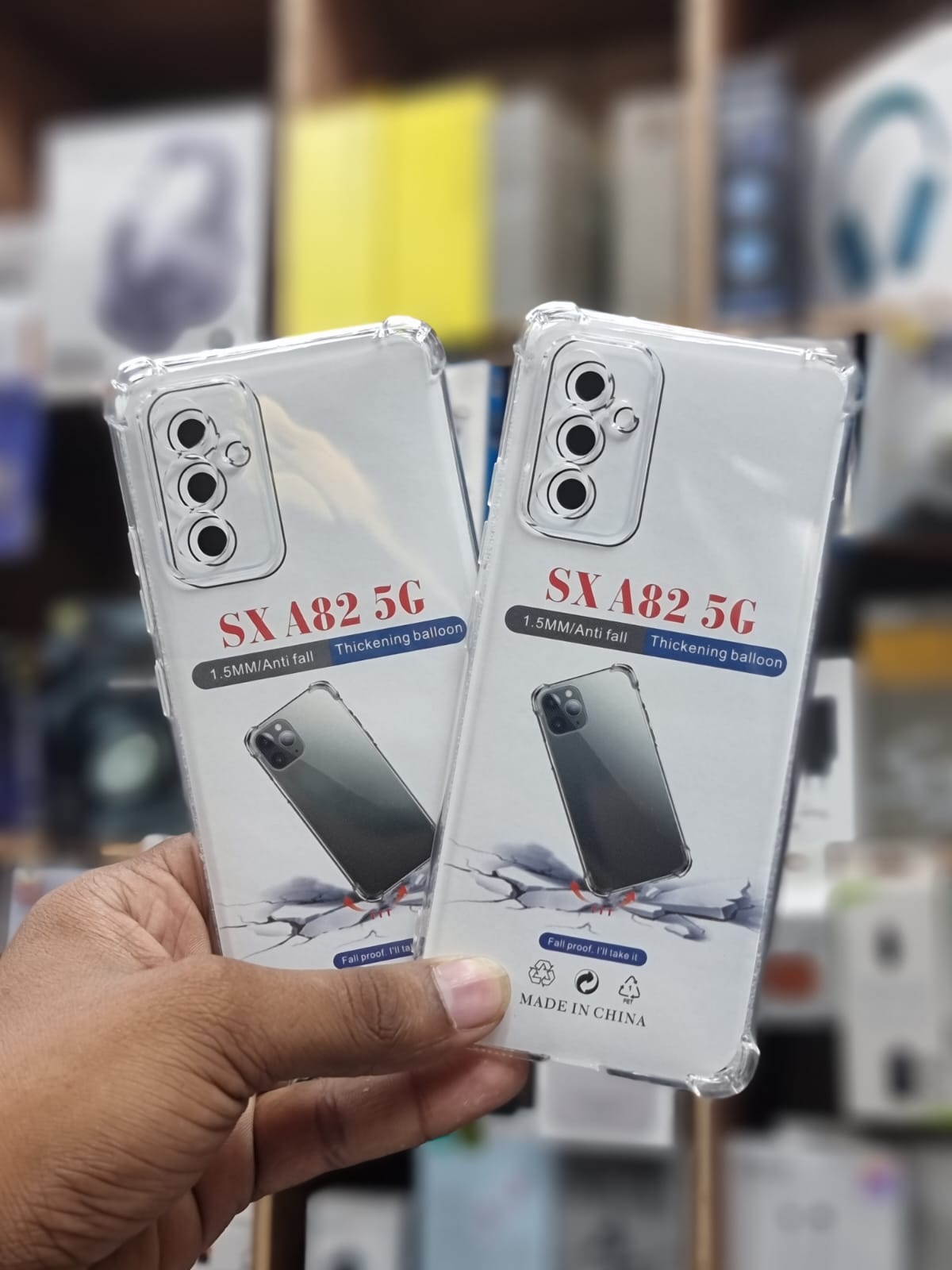 Picture of For Samsung Galaxy A82 5G Shockproof Bumper Case with Clear Soft TPU Protective Phone Cover Anti-Scratch