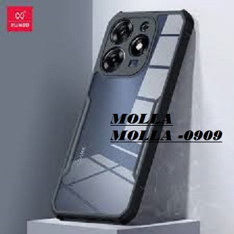 Picture of For Tecno Spark 10 Pro / Spark K17 Shockproof TPU Bumper Clear Acrylic Mobile Phone Case For Tecno Spark 10 Pro Back Cover