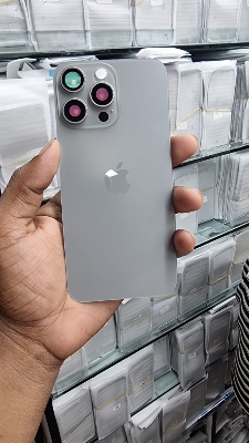 Picture of Backshell for iPhone 15 Pro Max Replacement Back Battery Cover Back Rear Glass Case - camera