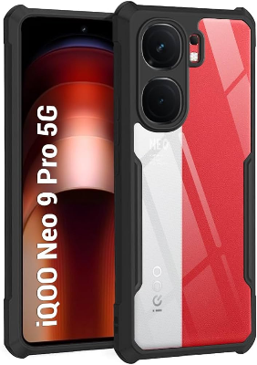 Picture of For vivo iQOO Neo 9 Pro Xunddu Bumper Case Reinforced Corner with Shock-Proof Transparent Full Air Protection Back Cover